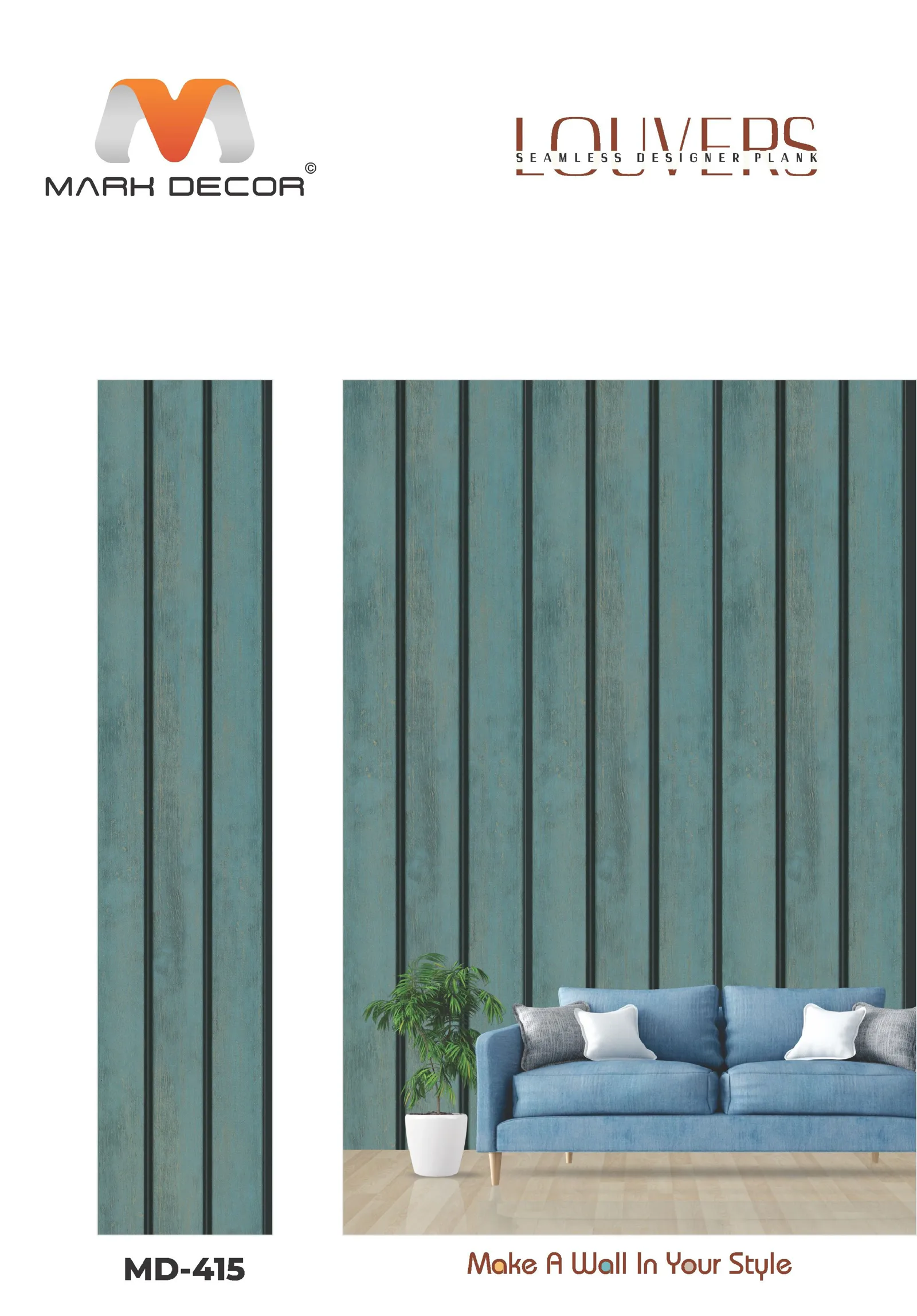 MD-415 Decorative Louver Design
