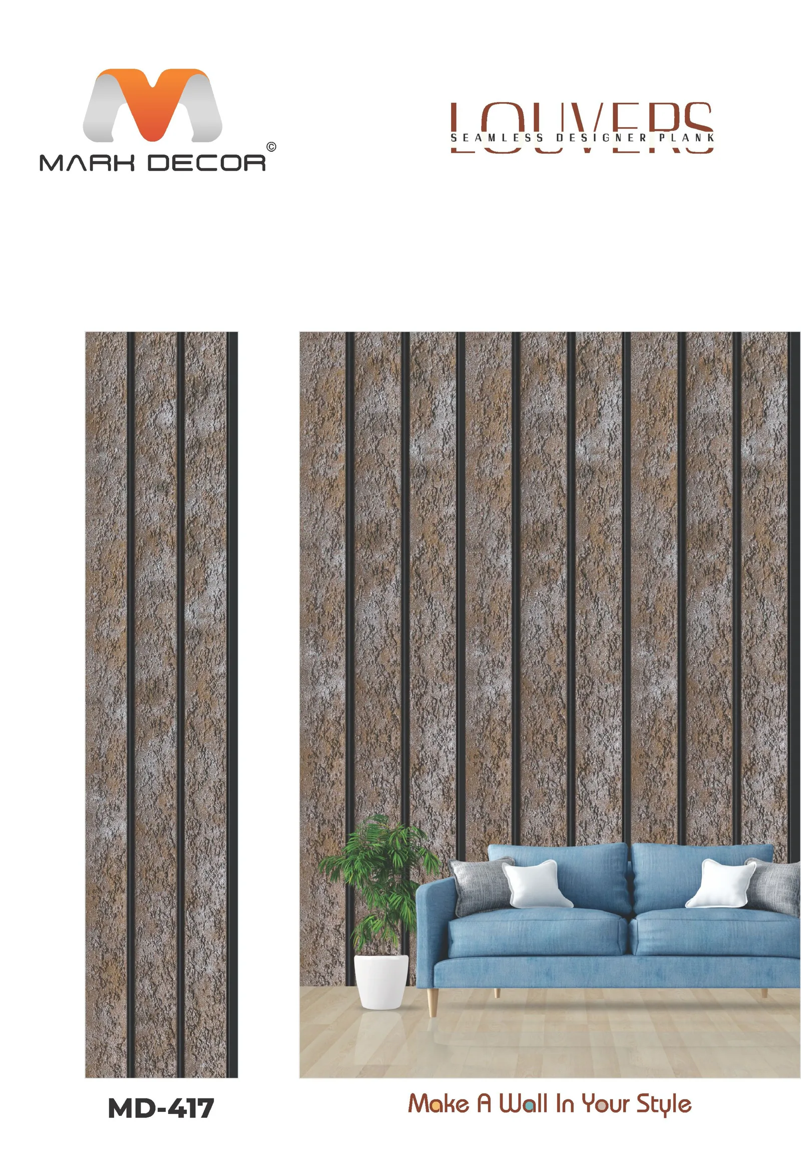 MD-417 Decorative Louver Design